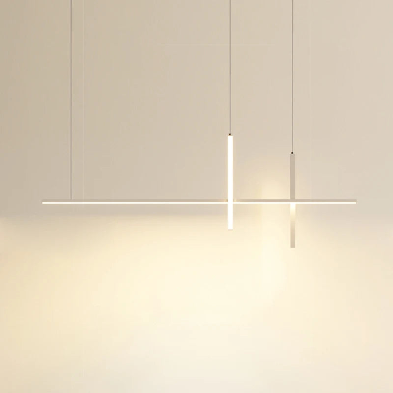 Lustre led simple et moderne pour salle à manger - vue 3 sur 14