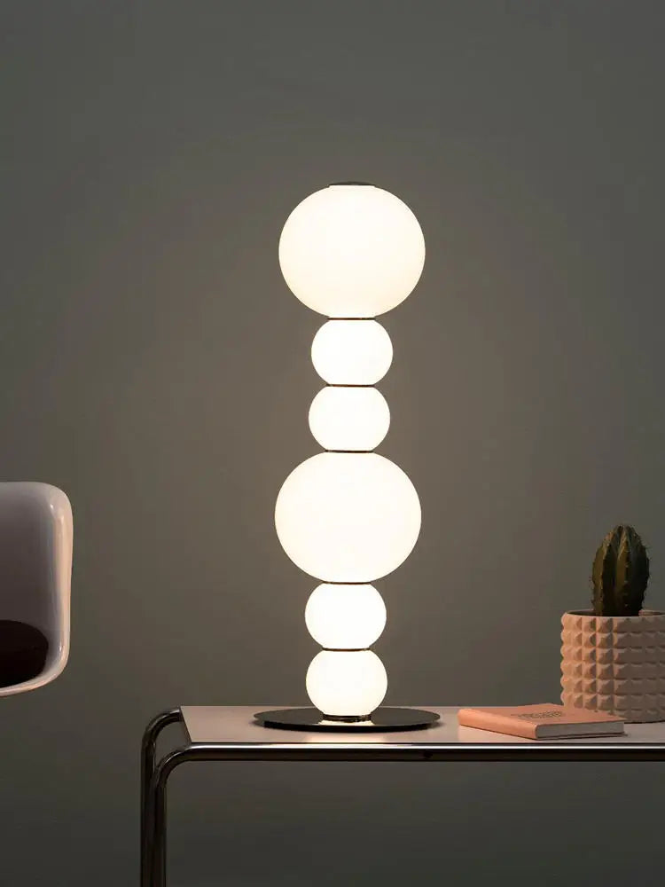lampadaire en verre design éclairage moderne pour intérieur décoratif