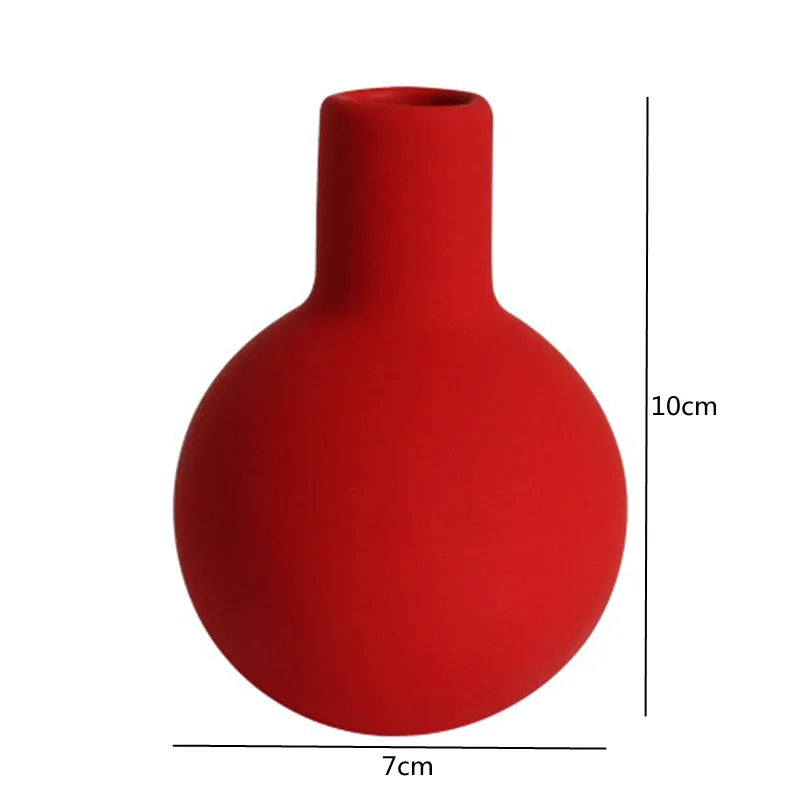vase en céramique artisanale pour fleurs séchées décoratif et créatif - vue 15 sur 16