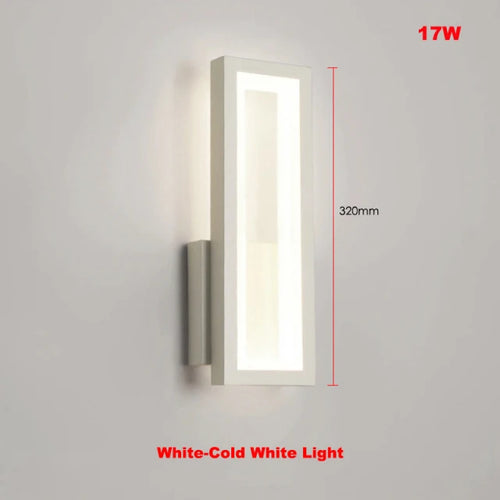 Modern minimalist LED wall light for interior decoration - vue 10 sur 12