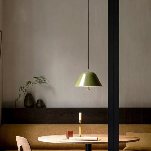 Suspension en fer au design nordique LED - vue 10 sur 14