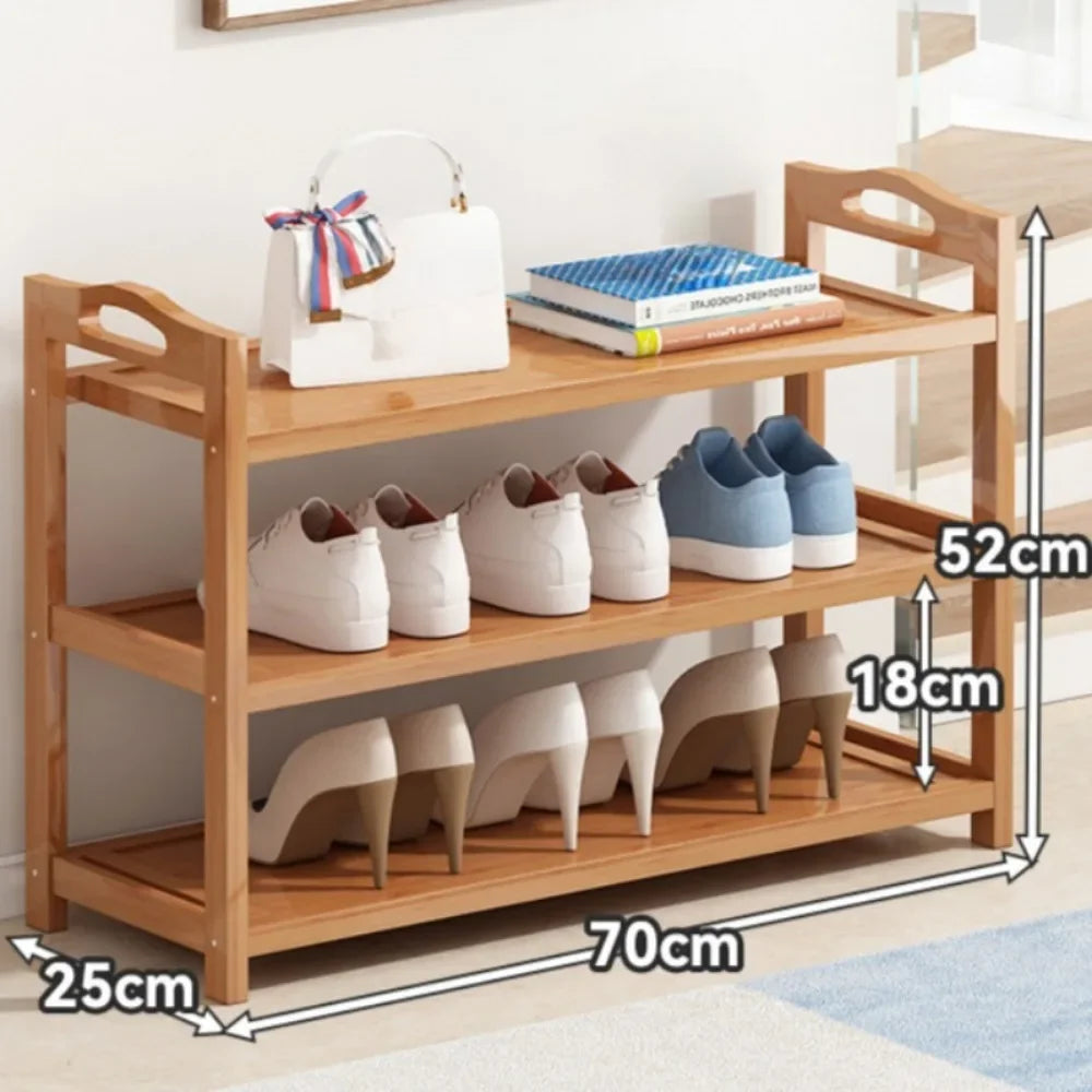 étagère à chaussures intérieure 3 4 5 étages organisateur de rangement multicouche - vue 14 sur 17