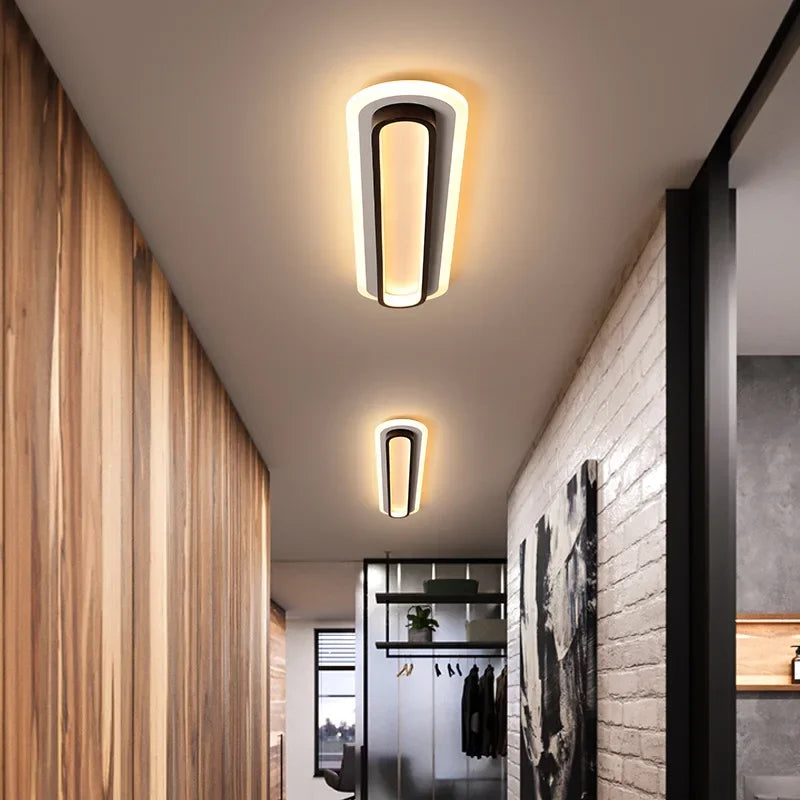 plafonnier moderne à led pour éclairage intérieur décoratif - vue 6 sur 14