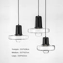 Minimalist nordic glass LED pendant light