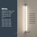 Modern waterproof LED outdoor wall light for garden