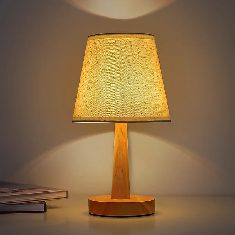 lampe à poser rétro japonaise pour décoration intérieure élégante - vue 2 sur 8