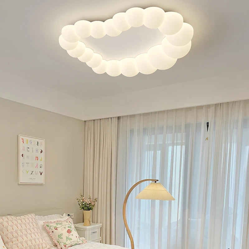Plafonnier nordique en forme de nuage