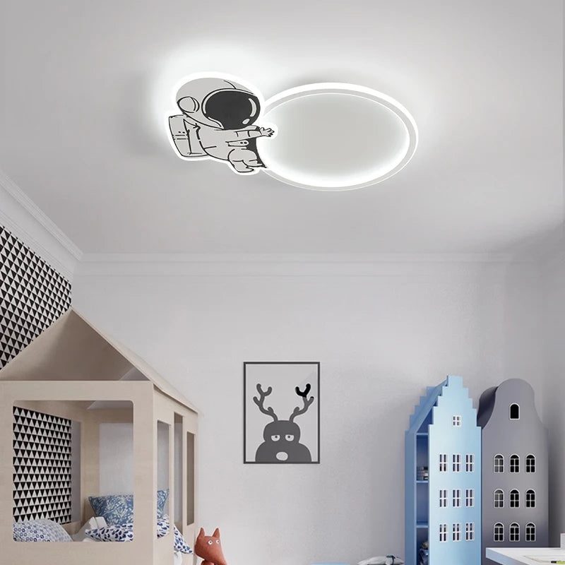 plafonnier led moderne pour décoration intérieure lumineuse et élégante - vue 3 sur 10