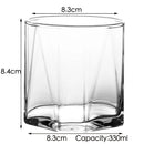 Verres whisky épais résistants style classique cocktails rhum
