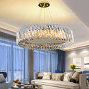 lustre en cristal lumineux pour décoration intérieure élégante et moderne
