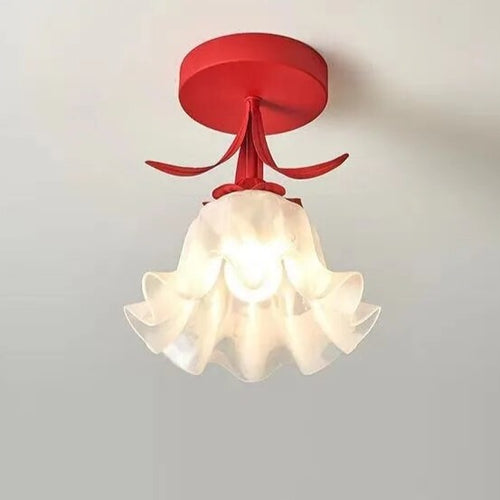 Lampe plafonnier Orchidée 4 Couleurs Moderne - vue 8 sur 10