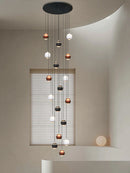 Creative chandelier for minimalist and modern lighting