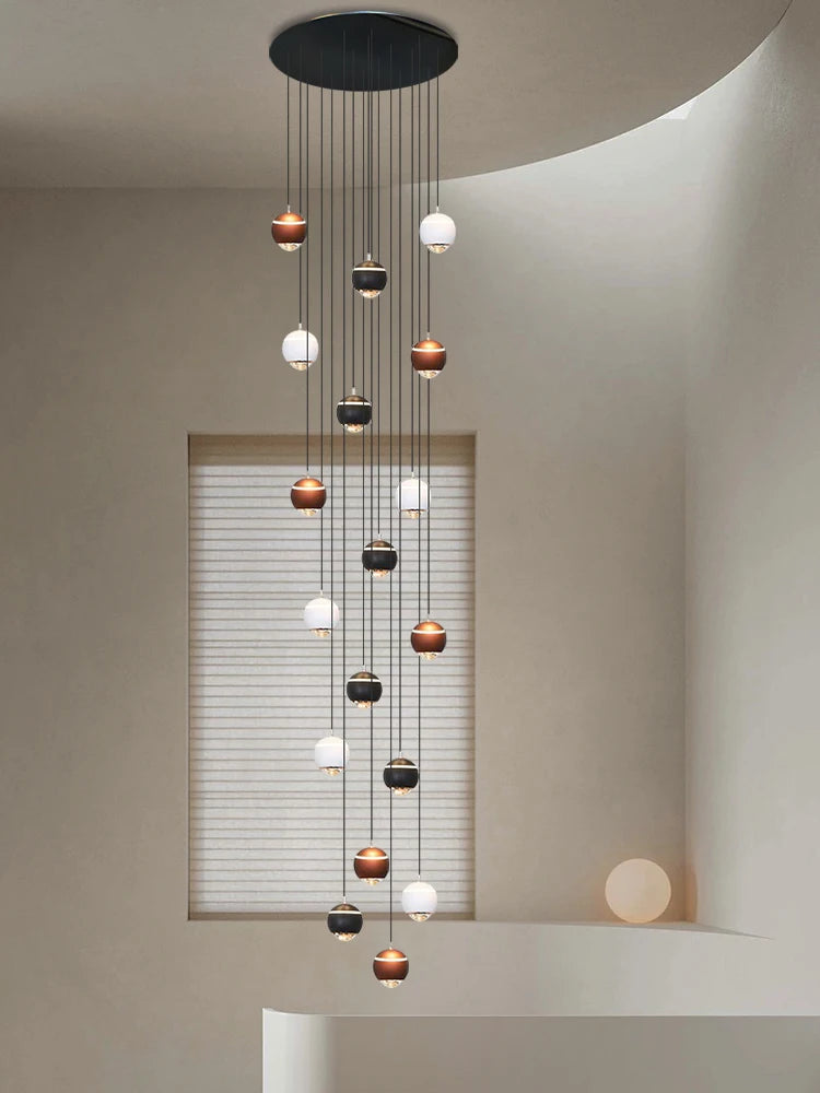 Creative chandelier for minimalist and modern lighting - vue 4 sur 16