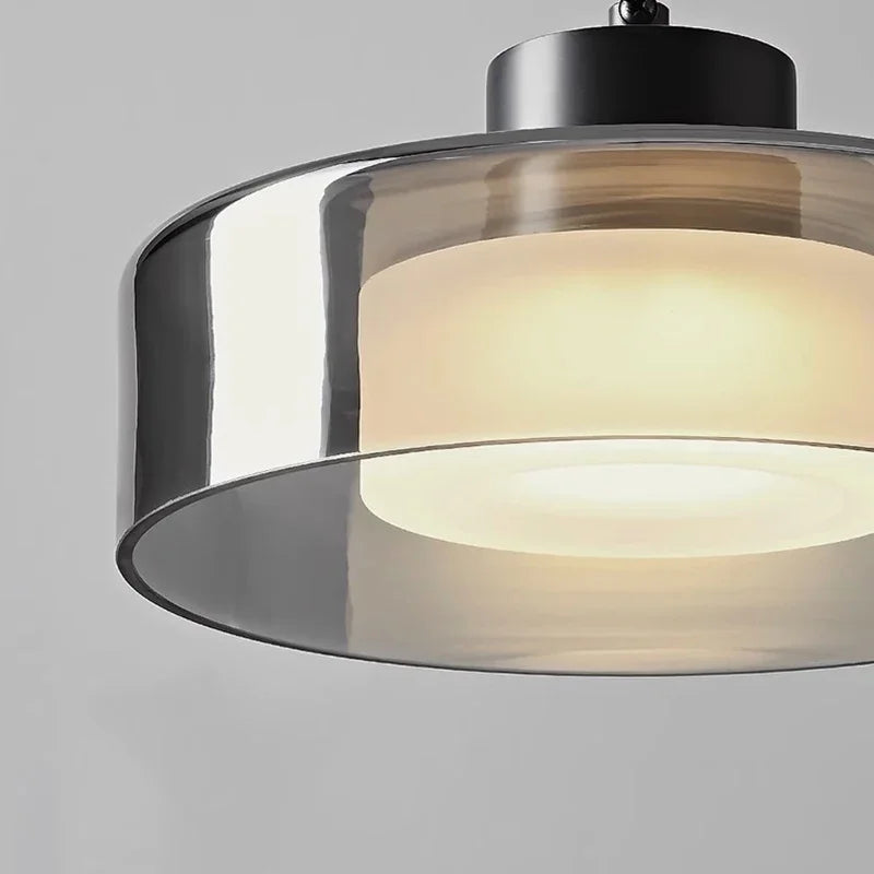 lustre led décoratif suspension éclairage intérieur moderne - vue 7 sur 10