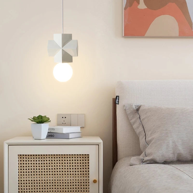 suspension romantique design géométrique pour enfants - vue 5 sur 12