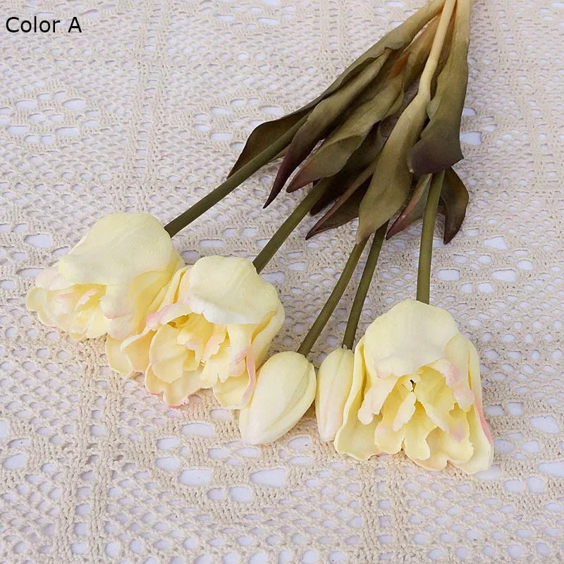 grandes tulipes baroques en silicone décoration de luxe pour événements - vue 8 sur 15