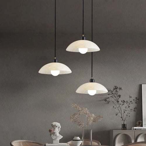 lustre de luxe en marbre populaire pour bar et restaurant