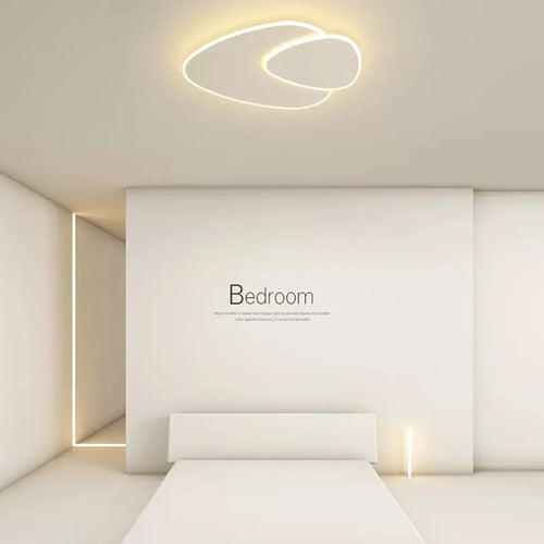 plafonniers led triangle pour décoration intérieure luminaire - vue 2 sur 10