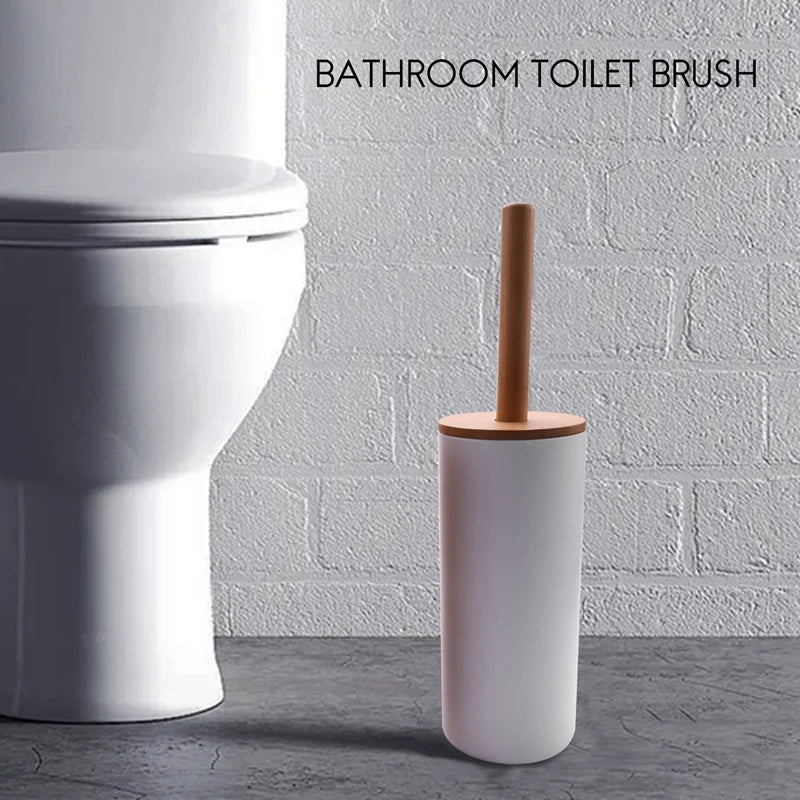 ensemble brosse de toilette en bambou avec accessoires élégants - vue 5 sur 6