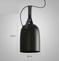 Minimalist Nordic pendant light for restaurant and bar