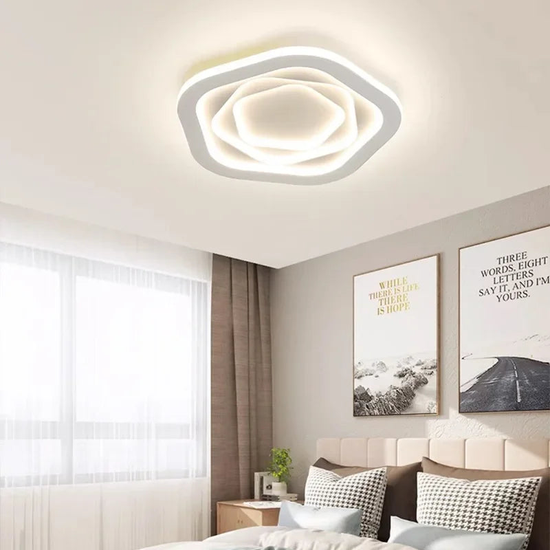 plafonnier led moderne pour décoration intérieure élégante et contemporaine - vue 5 sur 14