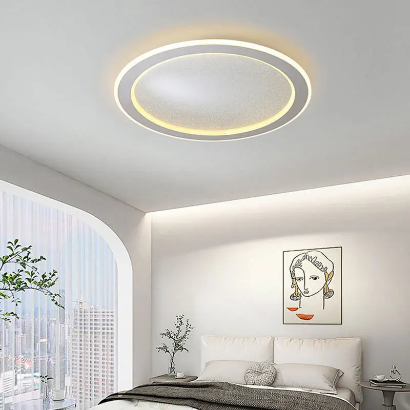 plafonnier led moderne en forme danneau pour décoration intérieure - vue 7 sur 9