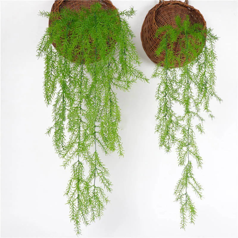 plante artificielle suspendue décoration festive pour événements et réceptions - vue 4 sur 7