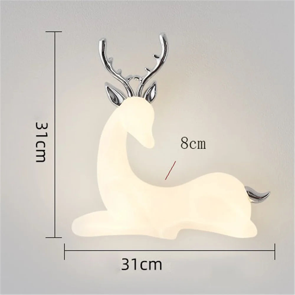 applique murale nordique en métal décorative pour chambre bébé - vue 7 sur 7