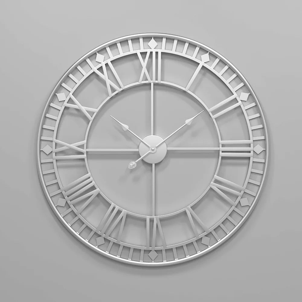 horloge murale grande taille design moderne style européen à suspendre