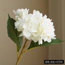 Realistic artificial hydrangea flower for decoration and bouquet