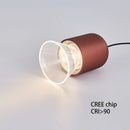 Suspension Led En Aluminium Chambre Chevet Projecteur 7W COB