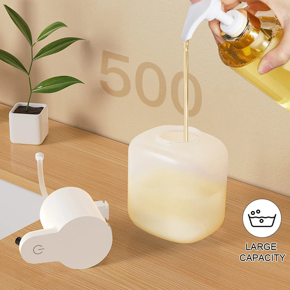 distributeur de savon automatique intelligent pour mains en mousse - vue 5 sur 10