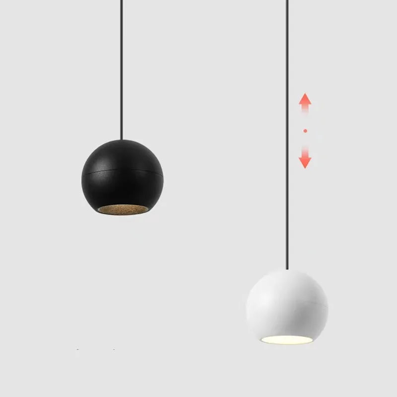 suspension boule simple moderne pour café bar