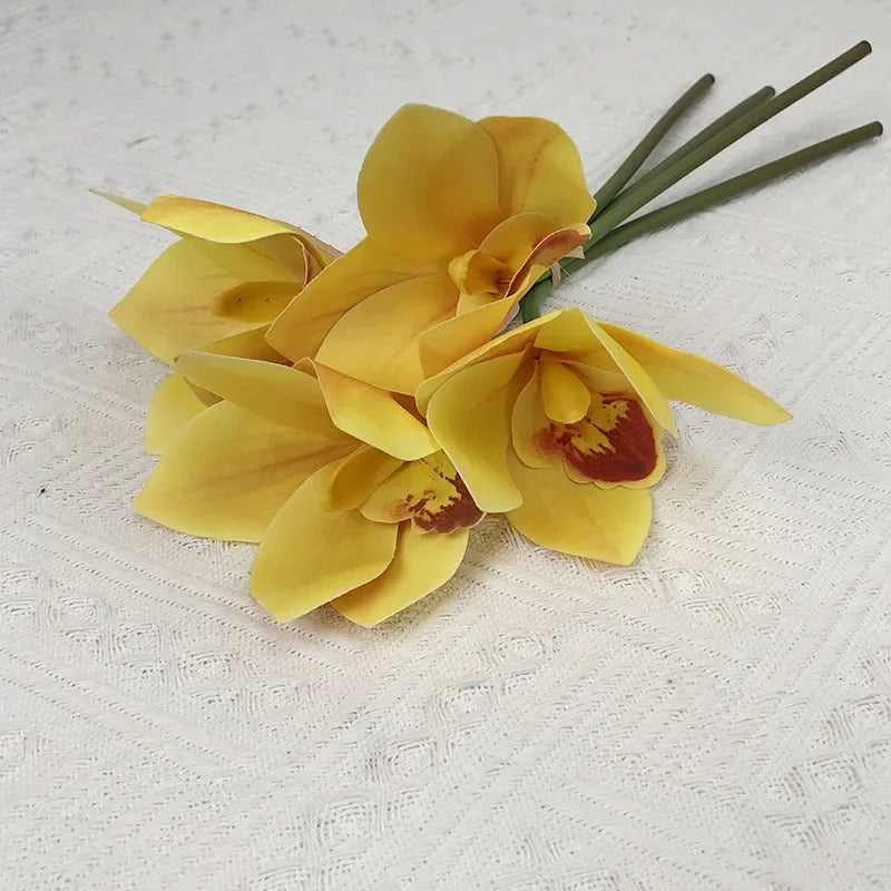 bouquet de fleurs artificielles pour décoration chaleureuse et moderne - vue 9 sur 10