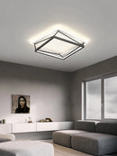 Minimalist nordic geometric LED ceiling light
