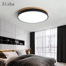 Modern round multicolour nordic LED surface mount ceiling light