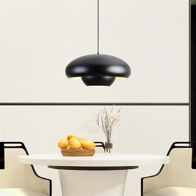Suspension led nordique simple champignons pour la maison - vue 4 sur 10