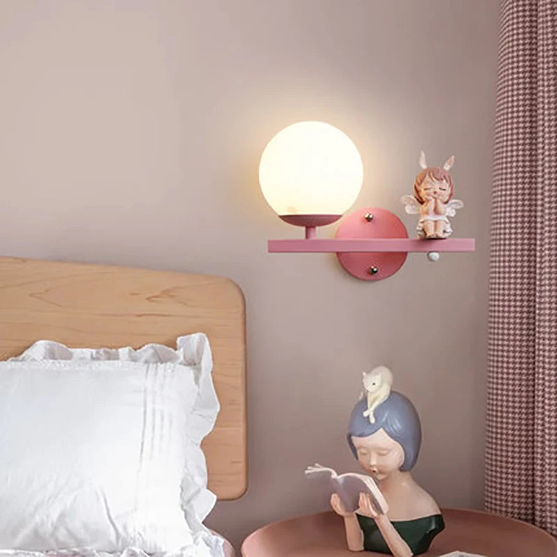 applique murale créative dessin animé pour enfants fille - vue 4 sur 22