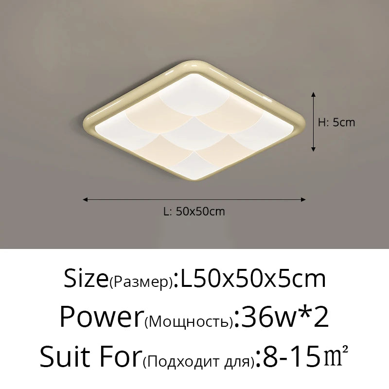 plafonnier à led design pour éclairage et décoration intérieure - vue 12 sur 14
