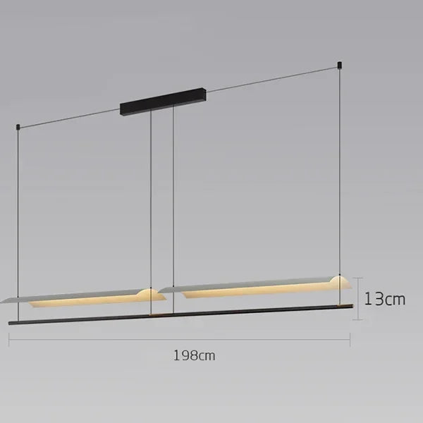 lustre minimaliste scandinave en tuiles pour bureau