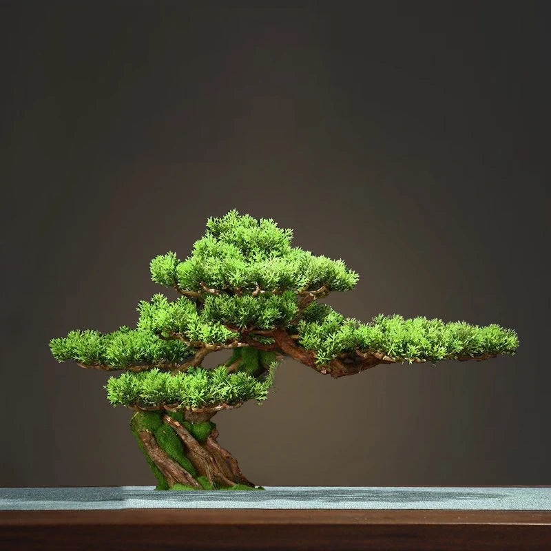 décoration intérieure faux arbre bonsaï style chinois pour un paysage apaisant - vue 2 sur 33