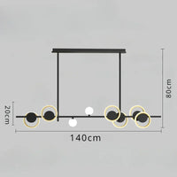 Minimalist chandelier for elegant and simple interior decoration