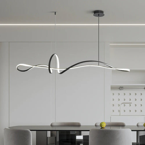 lustre minimal personnalisé nœud papillon éclairage moderne 2023