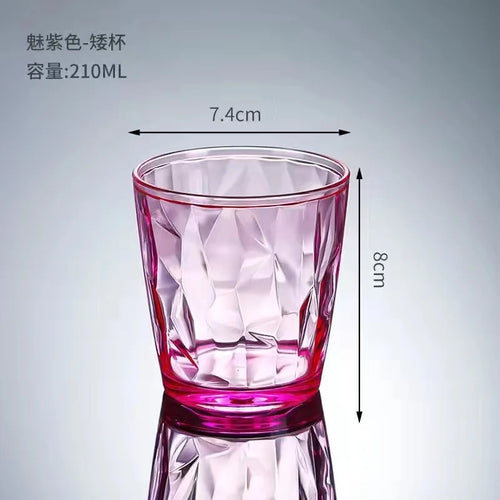 Verres incassables reutilisables style moderne pour fetes