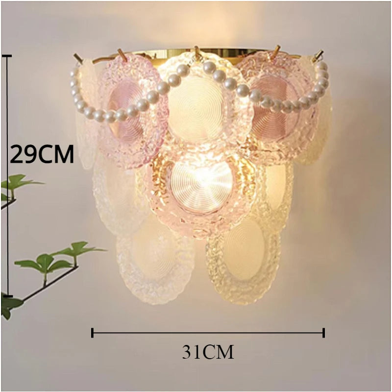 applique murale en verre à led pour décoration moderne intérieure - vue 14 sur 15
