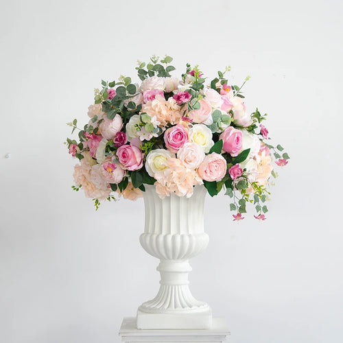 boules de fleurs artificielles en soie pour décoration de mariage et photo