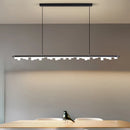 Modern minimalist gold and black chandelier for pendant lighting