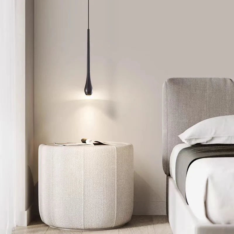 suspension moderne à led avec intensité variable en laiton et cuivre