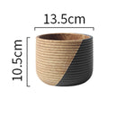 Concrete Silicone molds Cement Flowerpot Silicone Mold Succulent Pots Simple line Design garden flowerpot  silicon mold