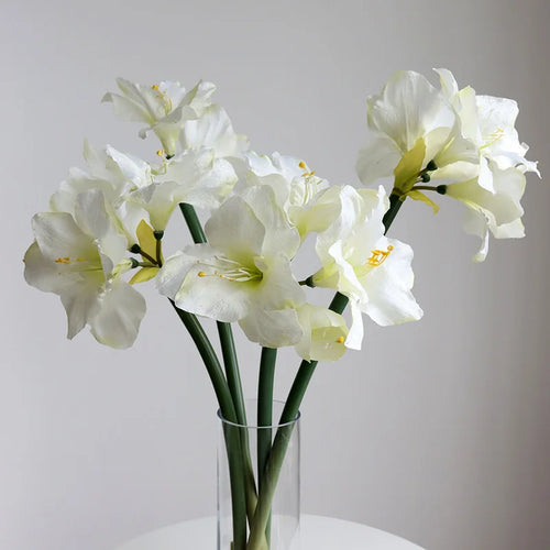fleur artificielle clivia miniata pour décoration mariage et centre de table - vue 2 sur 10